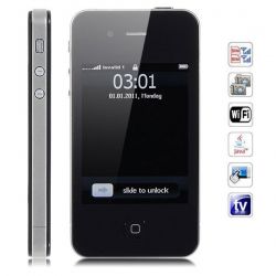 Celular WiFi TV Quad Band Dual SIM Touch Screen CH0029901