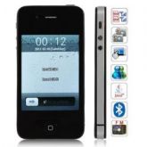 Celular Quad Band 2 chips com FM Touch Screen (Preto) CEL312