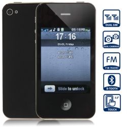 Celular Touch Screen Dual SIM FM com Bluetooth CH0032801